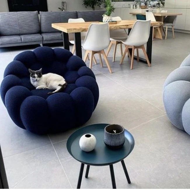 Canapé CosyPop Bule Mini - Design et Confort. – Image 3
