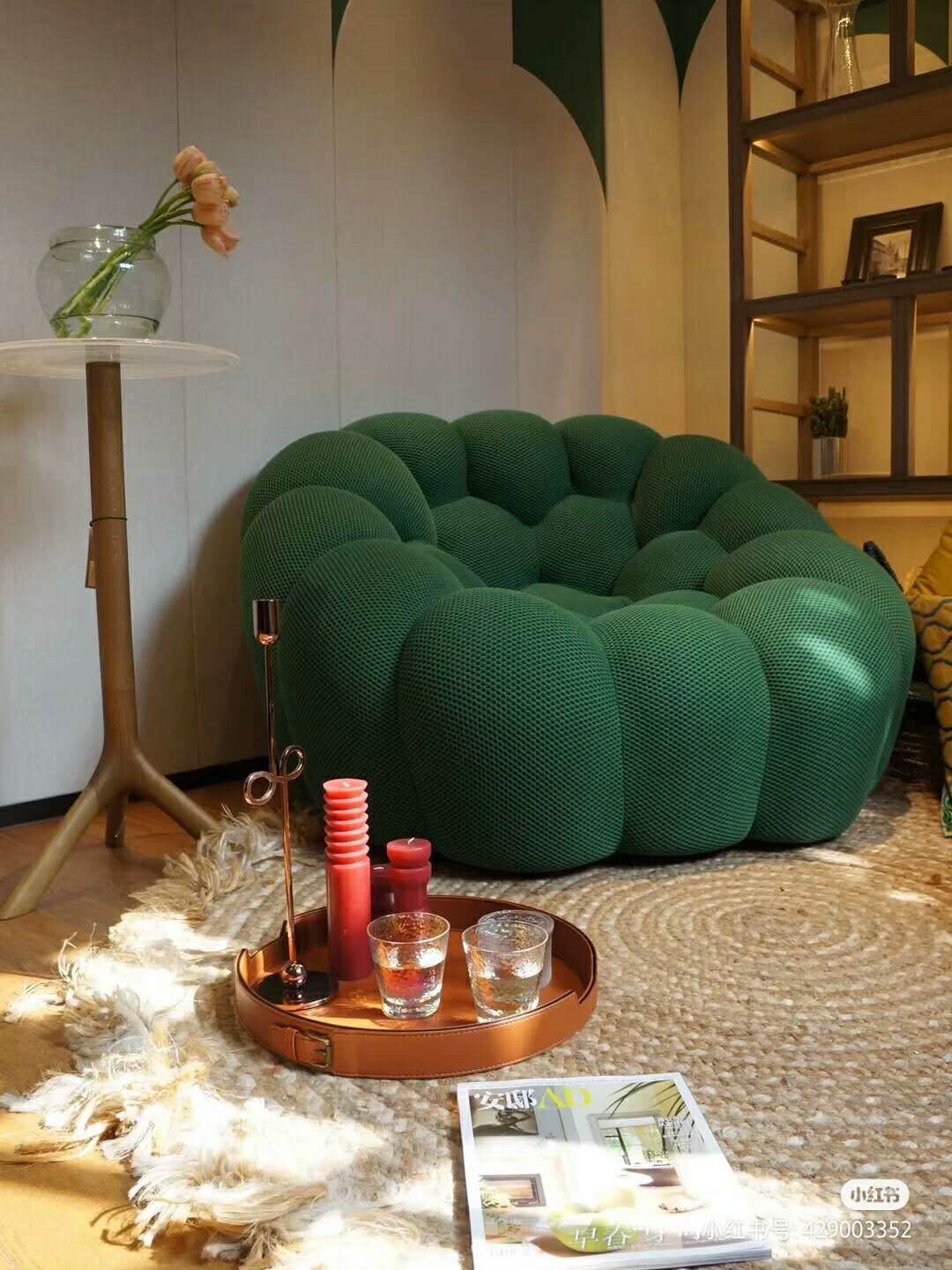 Canapé CosyPop Bule Mini - Design et Confort. – Image 5